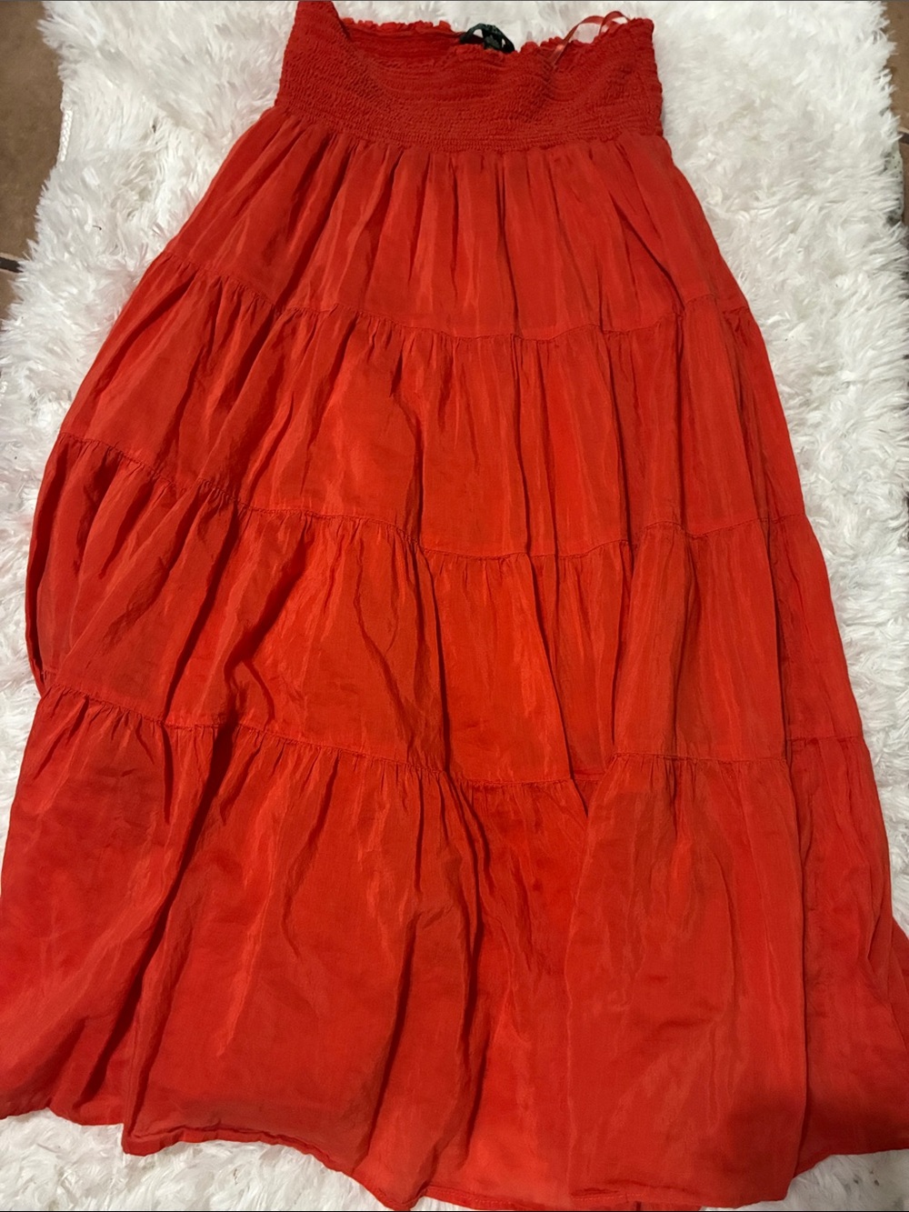 Lauren Ralph Lauren orange Maxi Skirt